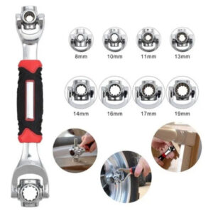 LLAVE UNIVERSAL 48 en 1 Acero Herramienta Tuerca en Lima